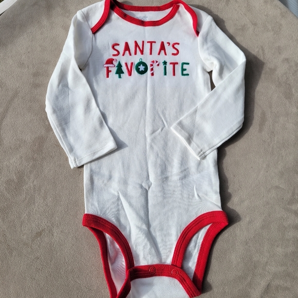Baby Christmas holiday Santa outfit - Picture 2 of 7